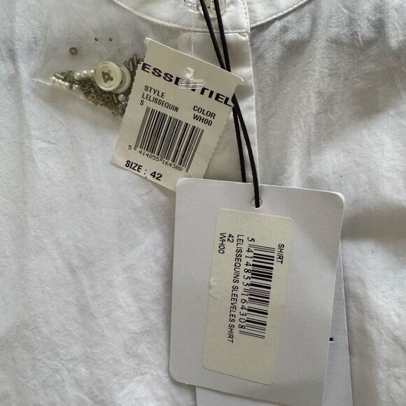 Essentiel Antwerp Sequins Sleeveless Top - Picture 4 of 5